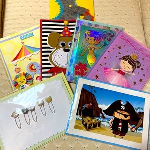7 Children’s Handcrafted Birthdays Cards